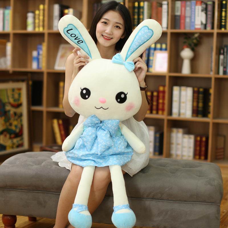 Jumbo Stuffed Animal Bunny Plushie | 4.5ft Rabbit
