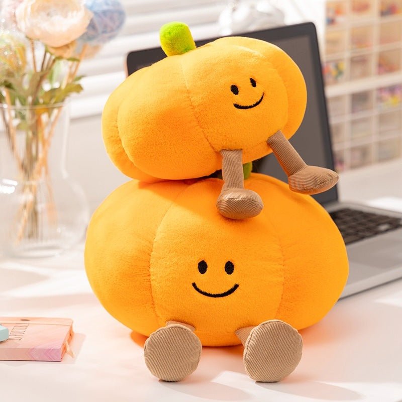 Gourd & Ghoul | Kawaii Halloween Pumpkin and Ghost Stuffed Animals