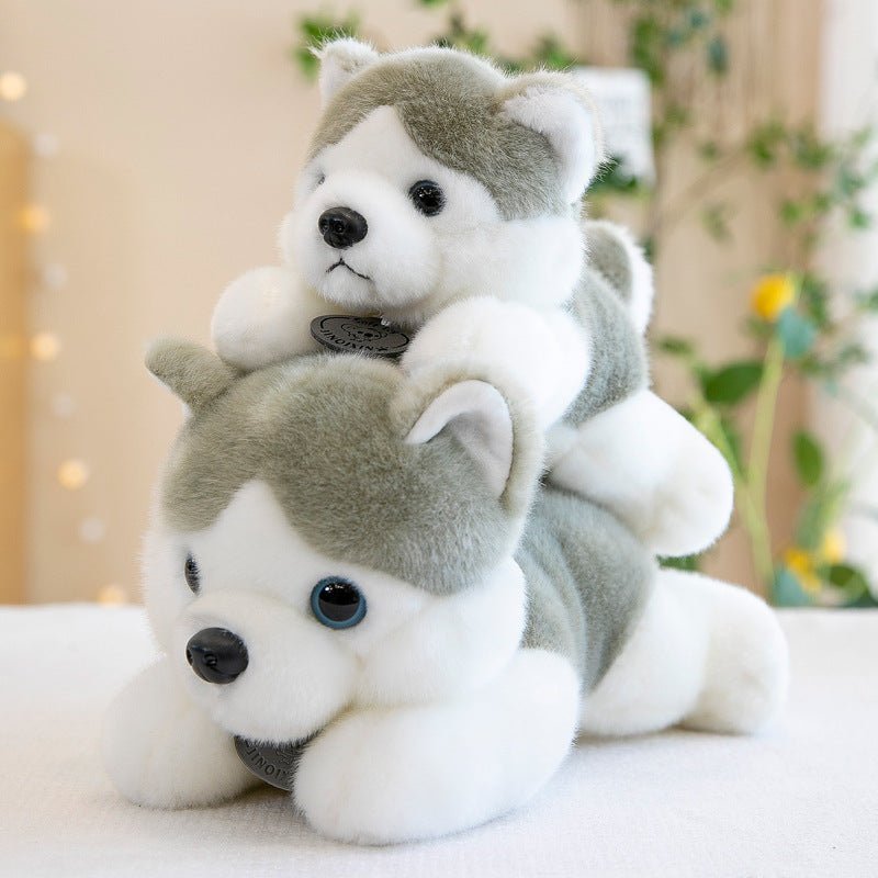 Giant Husky Puppy Plushie | Cute Stuffed Animal Husky