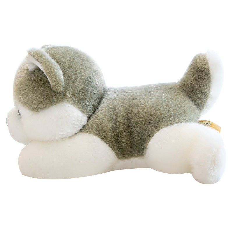 Giant Husky Puppy Plushie | Cute Stuffed Animal Husky