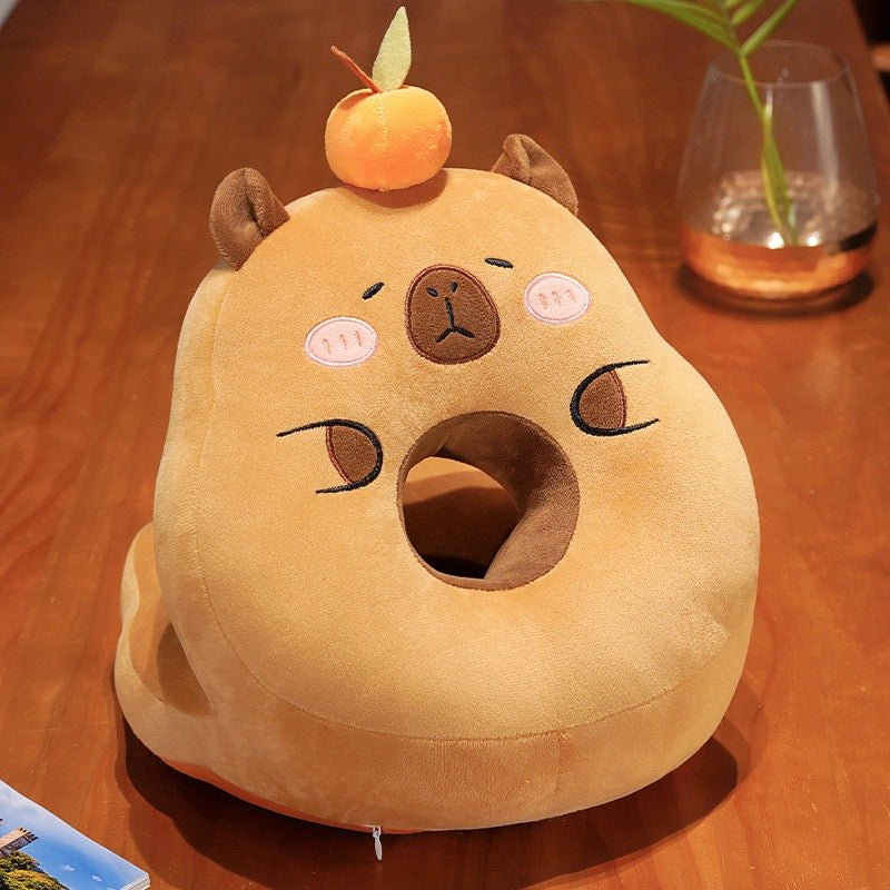 Cute Capybara Nap Pillow