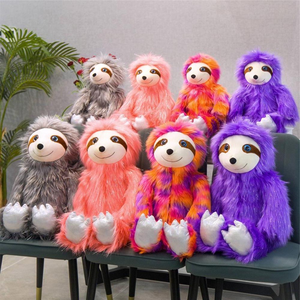 Slomo: Colorful Sloth Plushie