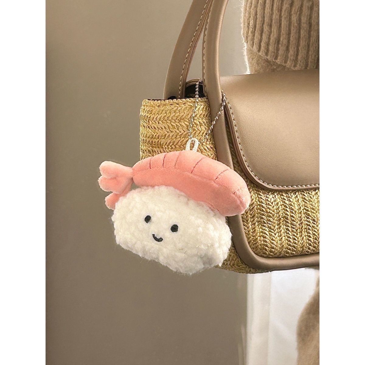 Squishy Shrimp Pal Keychain