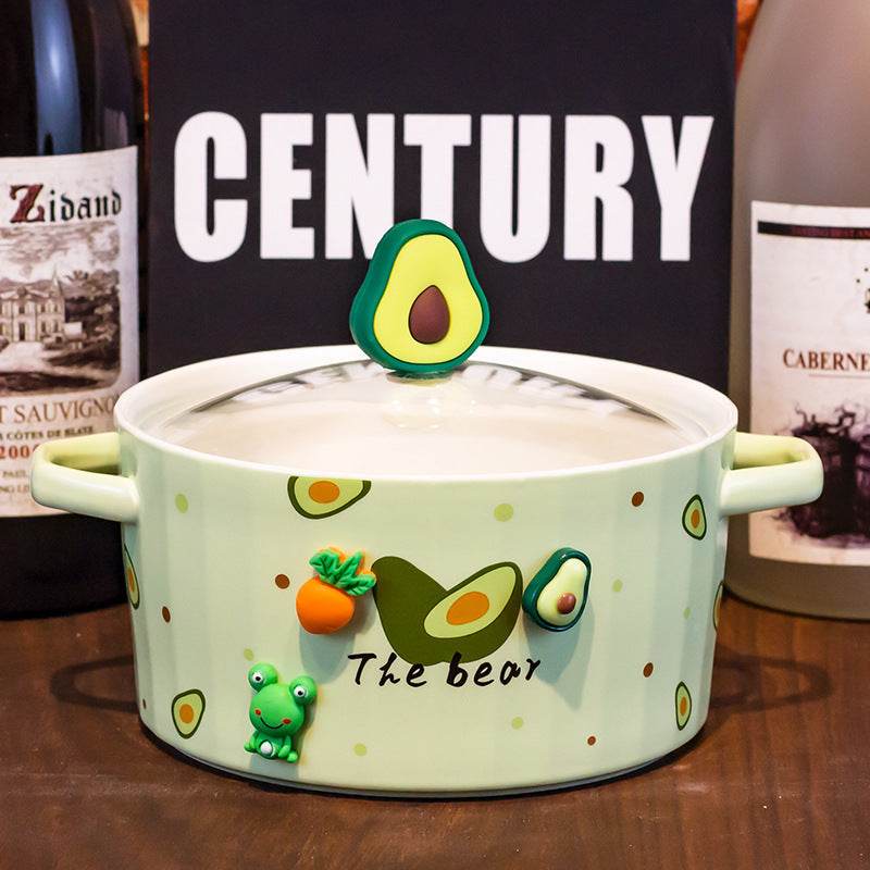 Kawaii Ceramic Ramen Bowl