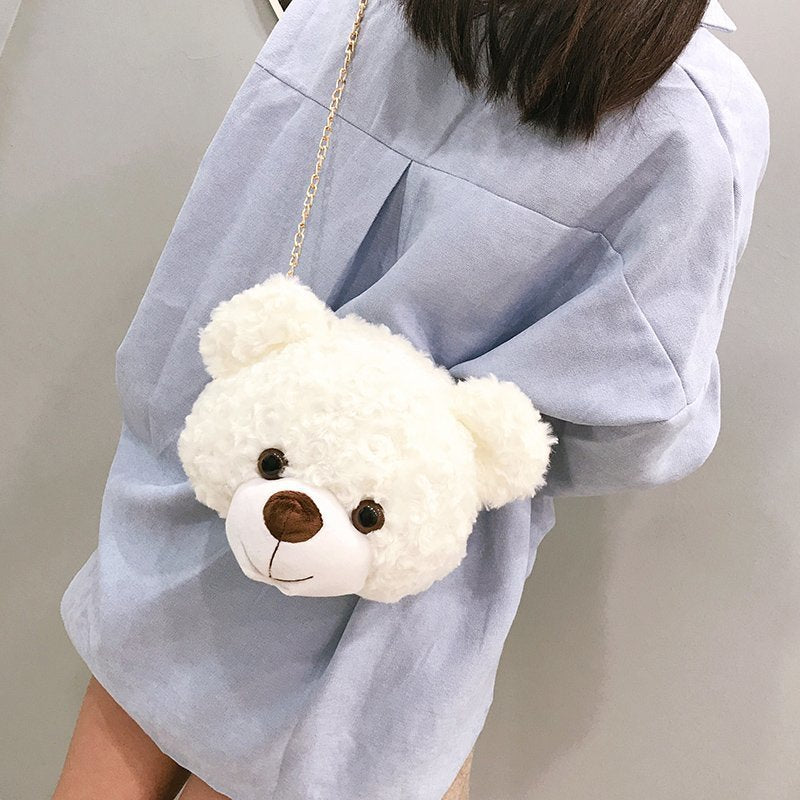 Kawaii Teddy Bear Plush Bag