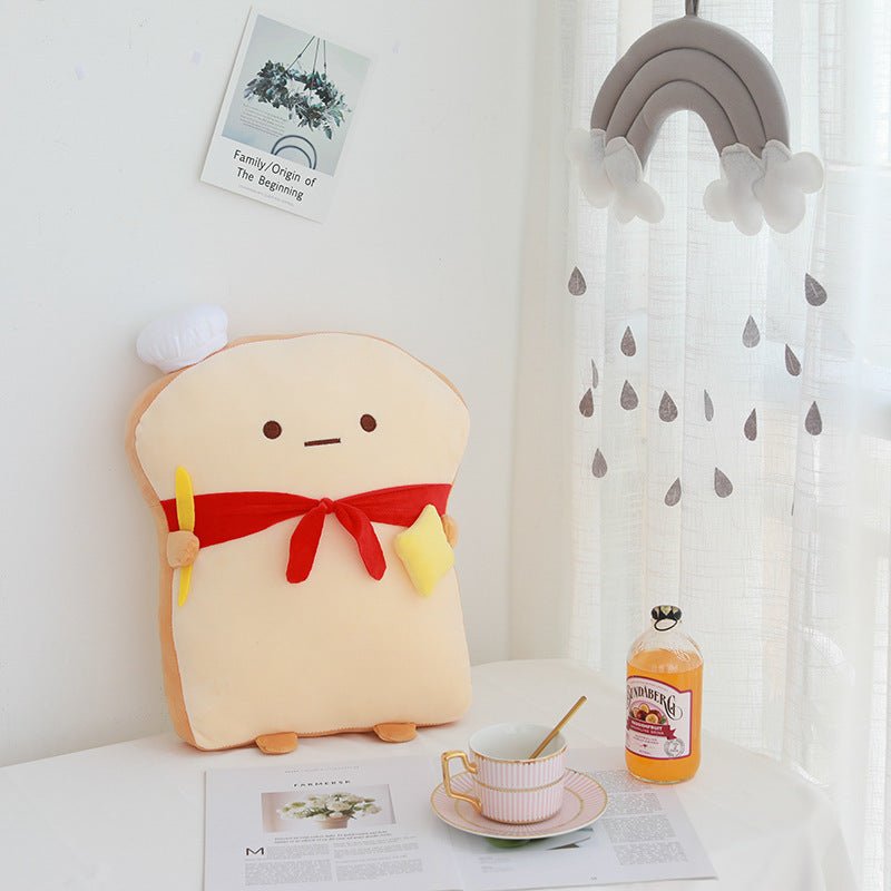 Loafy & Toasty™ – Kawaii Bread Plushie Duo
