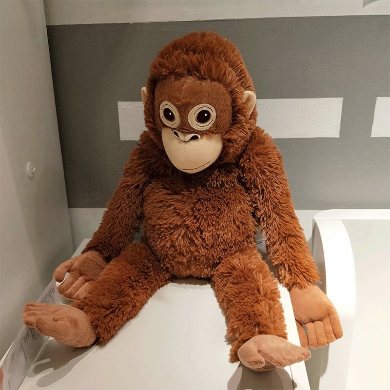 Punchy: Baby Orangutan  Monkey Plushie | Cute Stuffed Animal Monkey