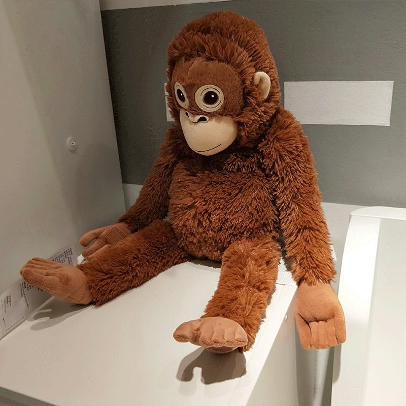 Punchy: Baby Orangutan  Monkey Plushie | Cute Stuffed Animal Monkey