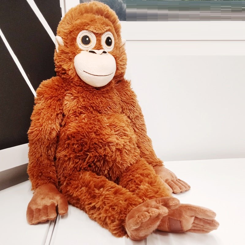 Punchy: Baby Orangutan  Monkey Plushie | Cute Stuffed Animal Monkey