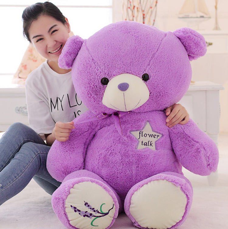 Taro Giant Purple Teddy Bear