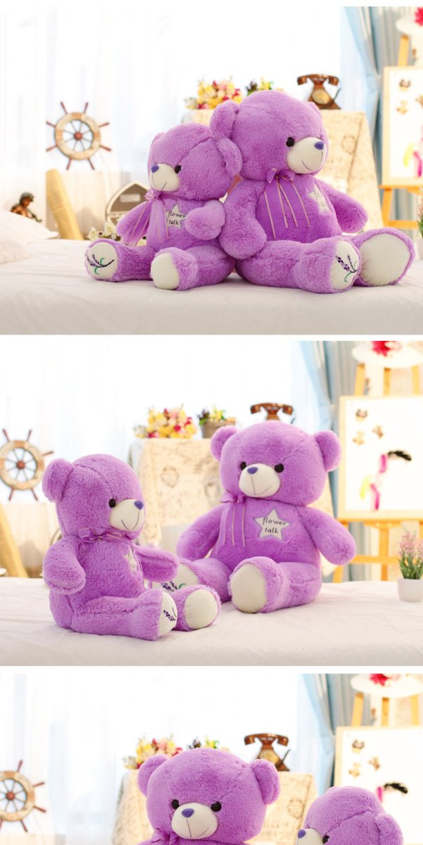Taro Giant Purple Teddy Bear
