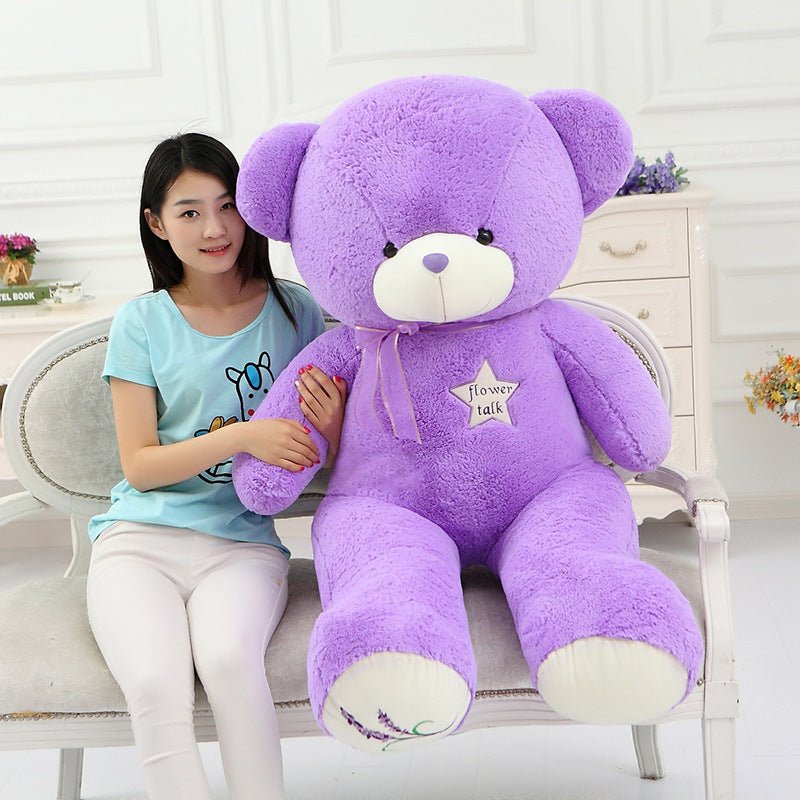 Taro Giant Purple Teddy Bear