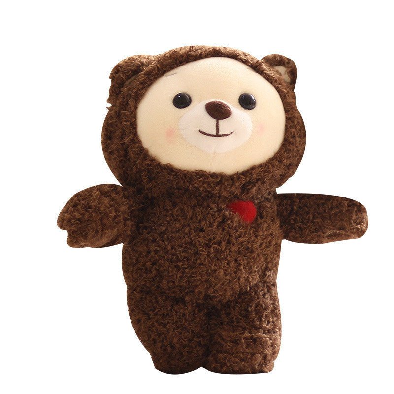 Mini Fuzzy Brown Teddy Bear