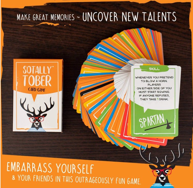 Tipsy Tower™:Fun Party Game Cards for Adults