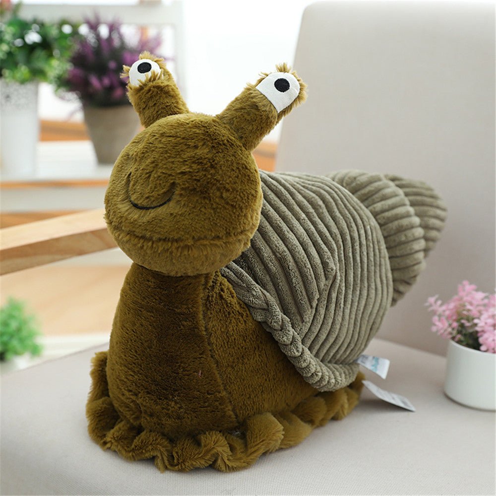 Slowie: The Snuggly Snail Plushie | Stuffed Animal Snail