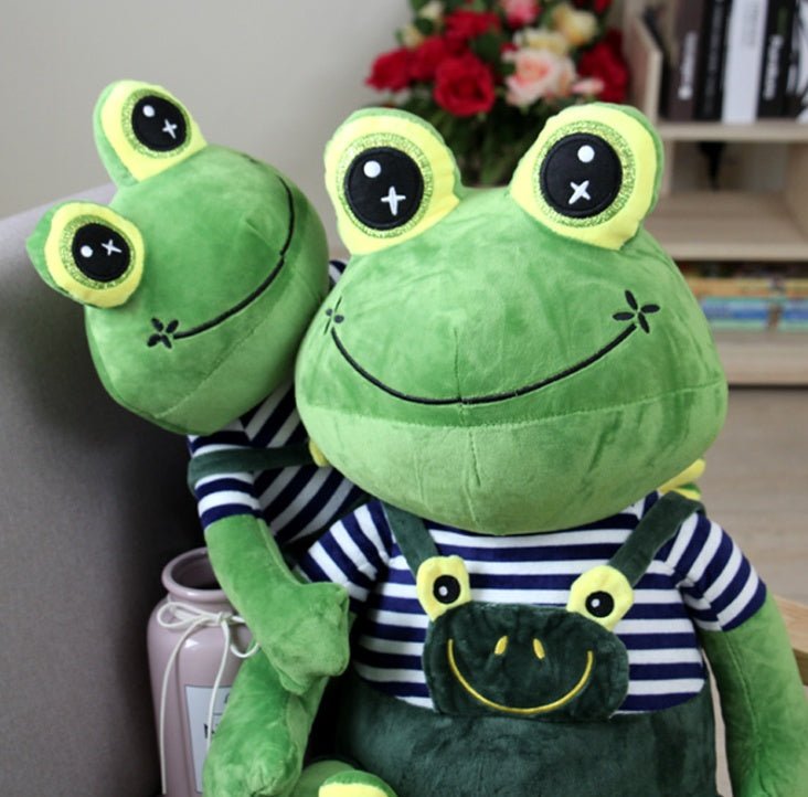 Big Slime: Giant Chubby Frog Plushie | Stuffed animal Frog