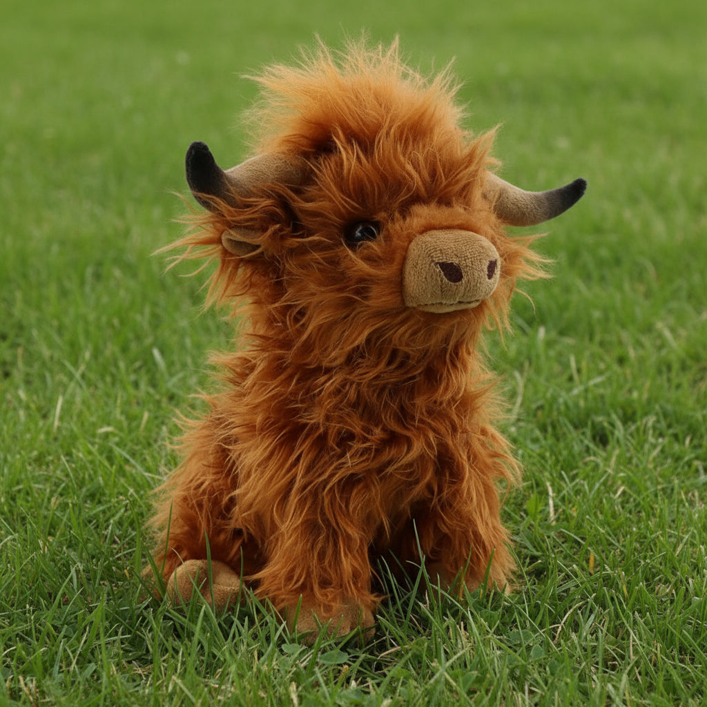 Cute Mini Highland Cow Plushie