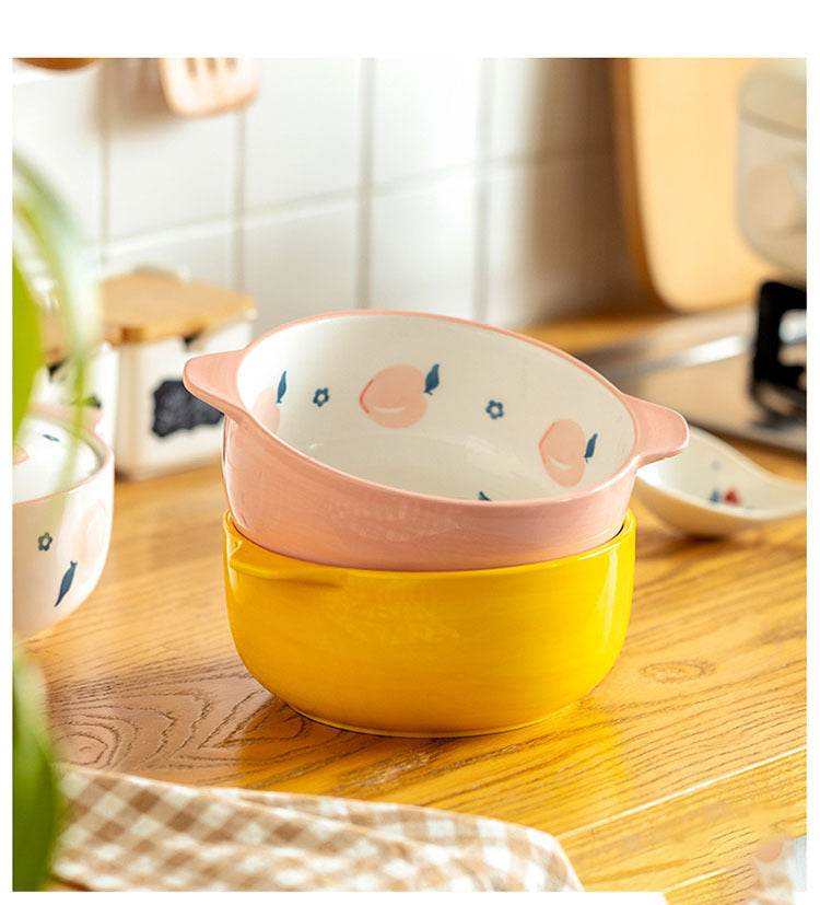 SakuraMomo: Kawaii Peachy Ramen Bowl
