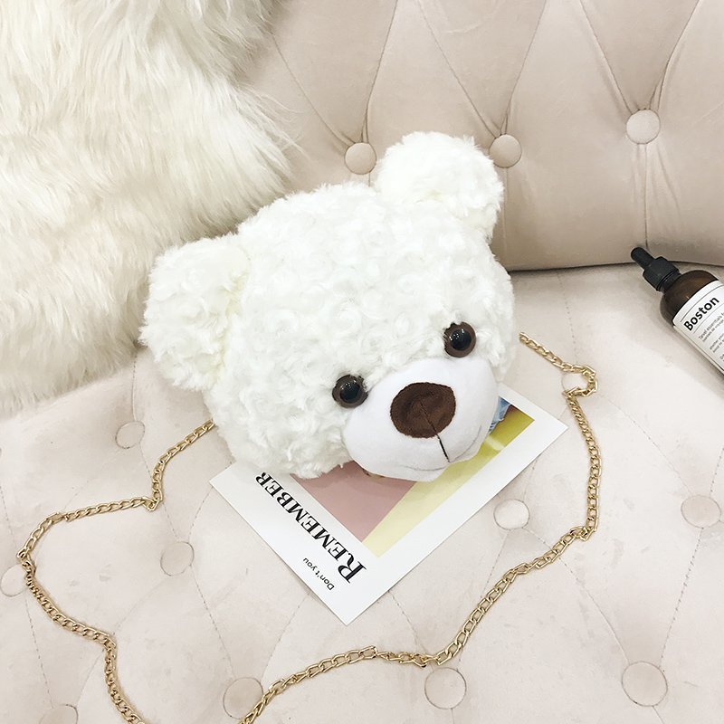 Kawaii Teddy Bear Plush Bag