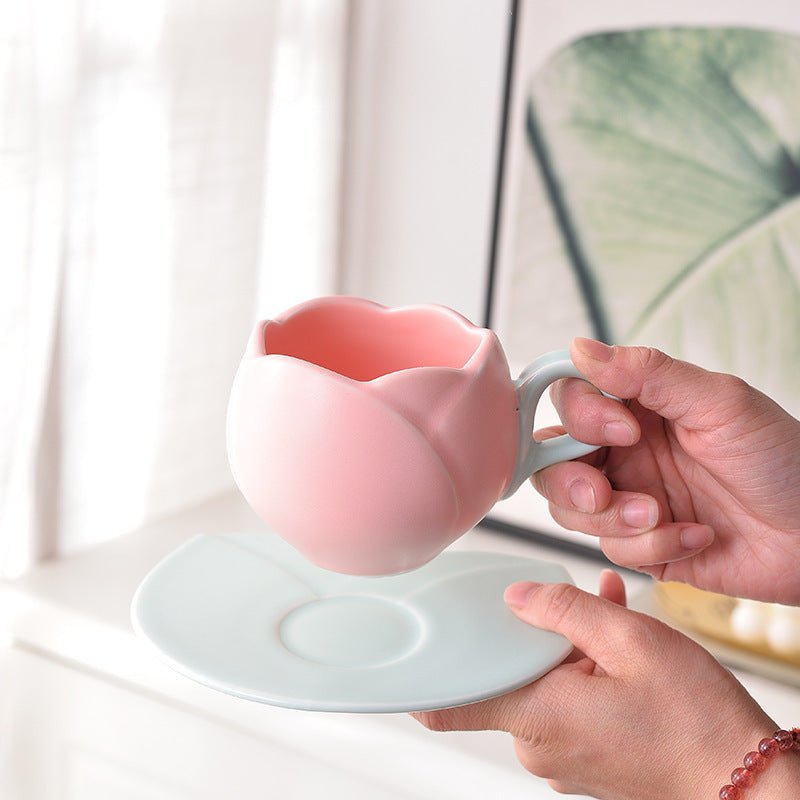 Retro Tulip Cup+ Saucer