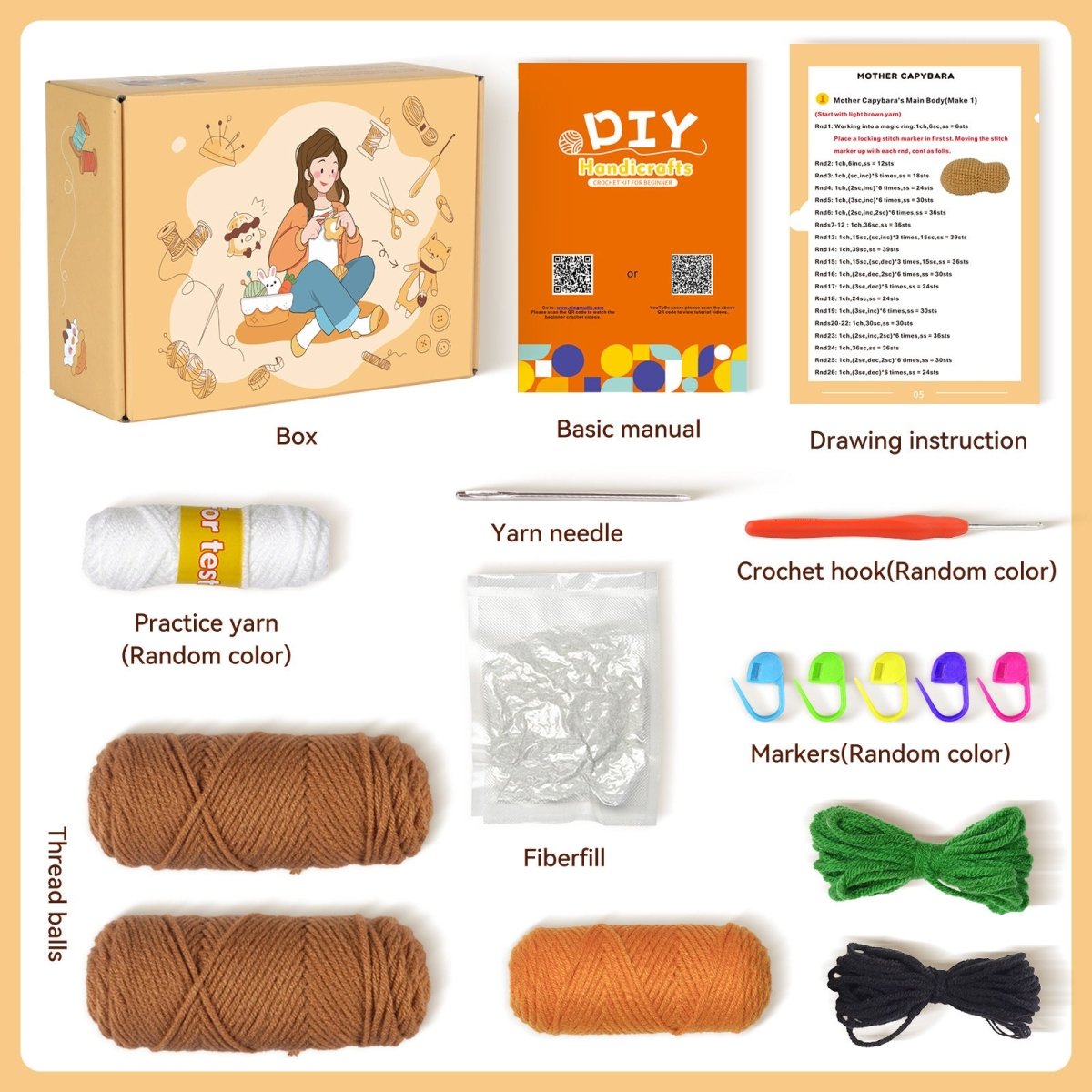 DIY Capybara Crochet