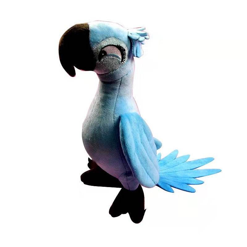 Rare Blue Parrot Stuffed Animal | Stuffed Hyacinth Macaw Parrot