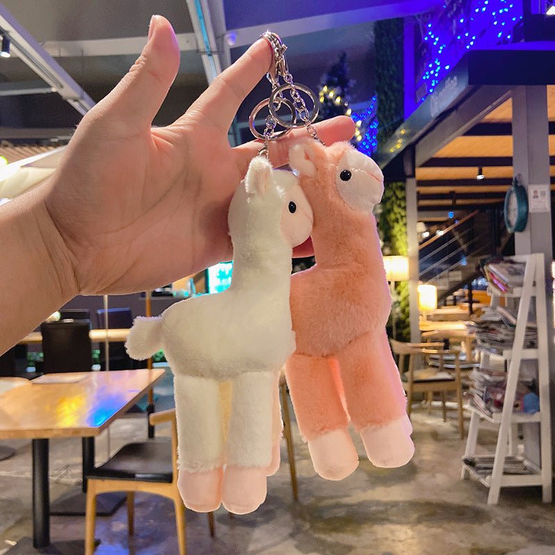 PocketPaca Lil Bean Keychain Plush | Kawaii Keychain Charm