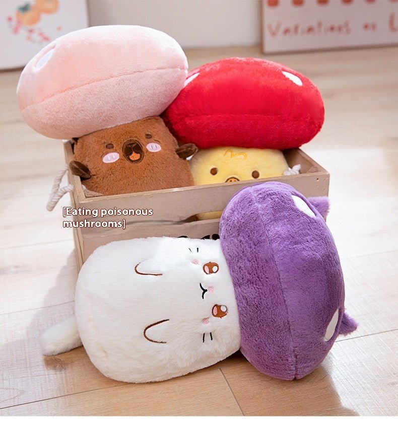 Kinoberry: Kawaii Funny Mushroom Plushie