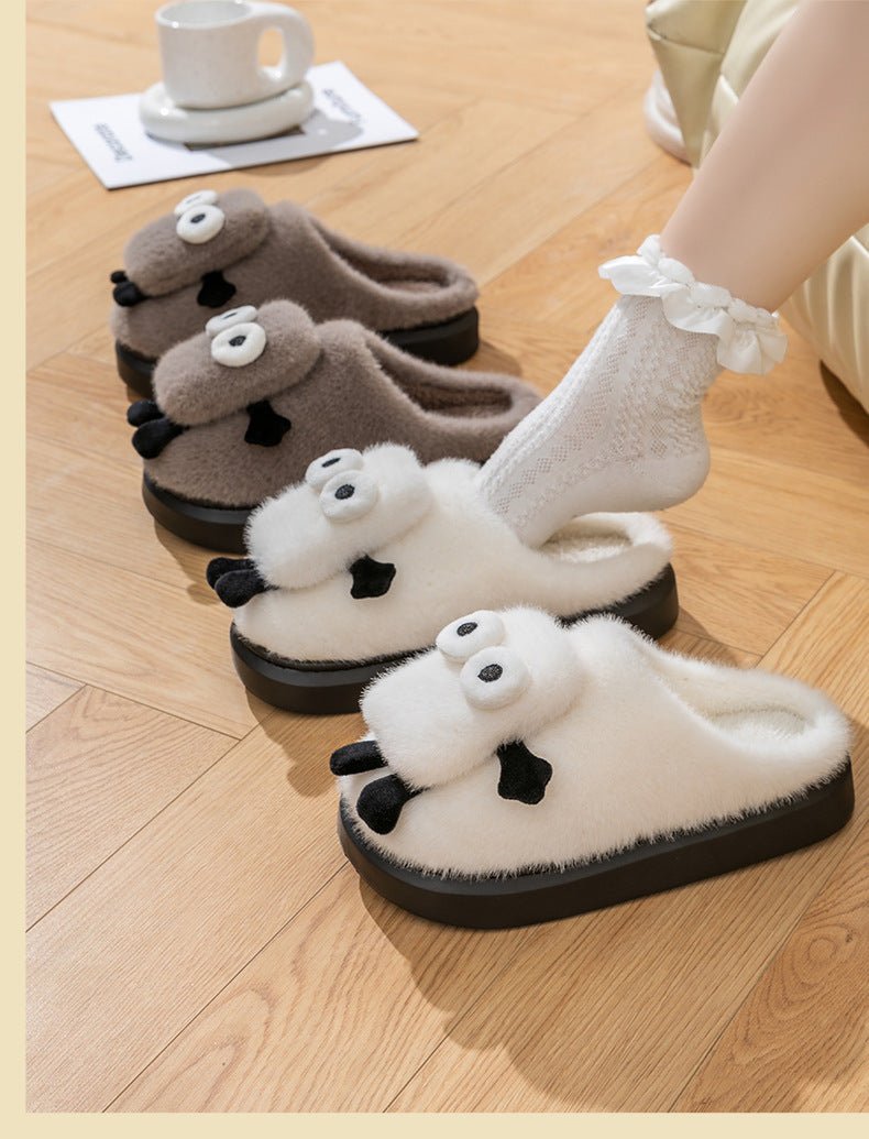Shane The Sheep Plush Slippers