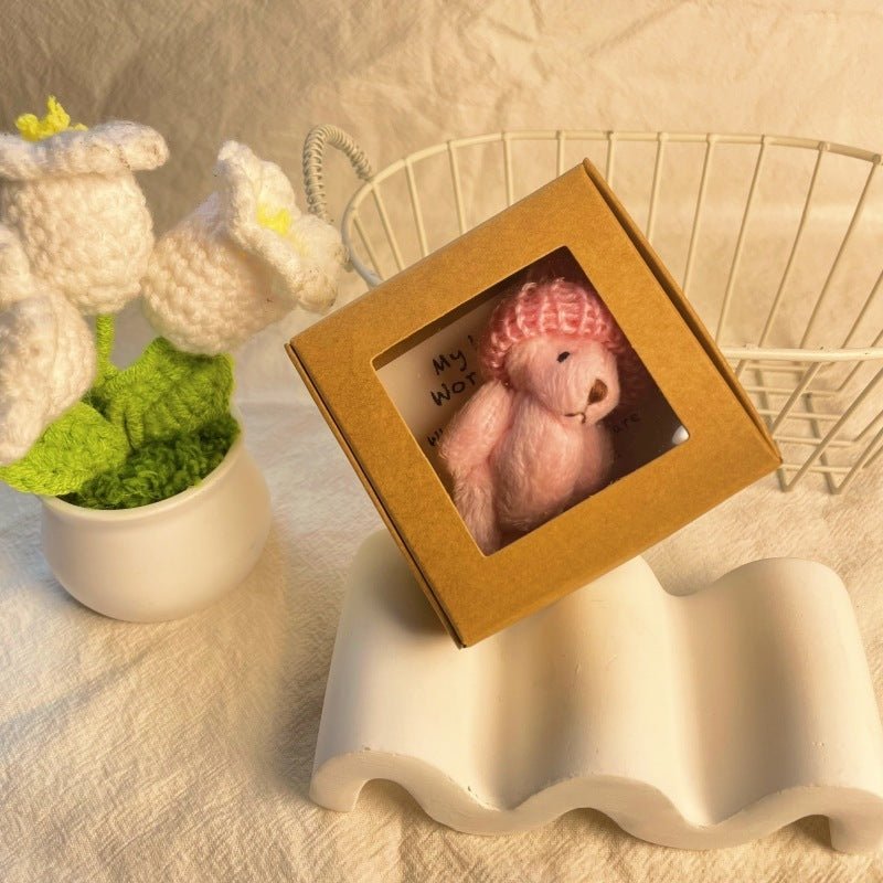 Mini Pocket Teddy Bear Gift Box
