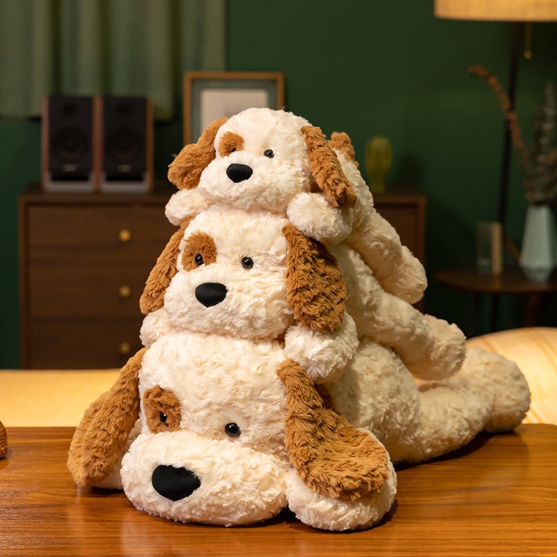 Sleepy Spotty Puppy Plushie