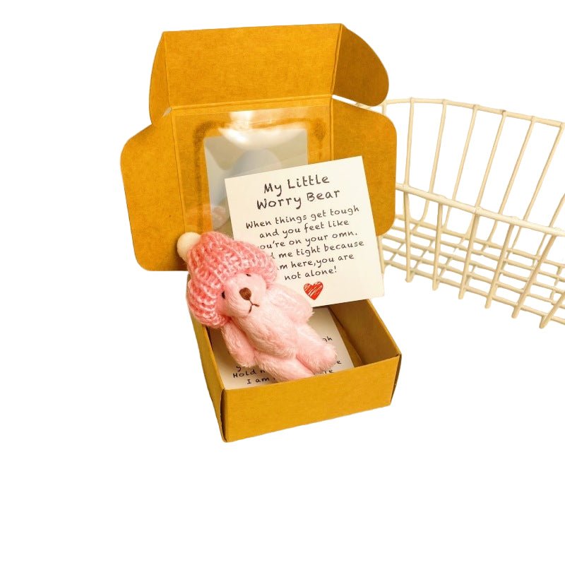 Mini Pocket Teddy Bear Gift Box