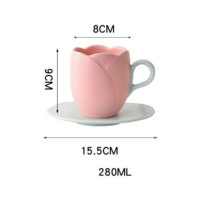 Retro Tulip Cup+ Saucer