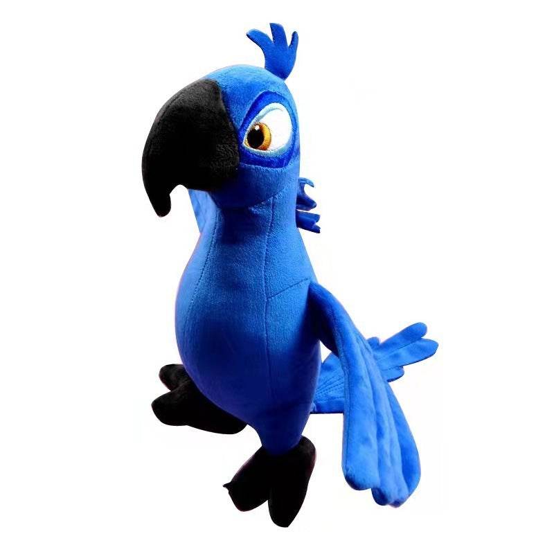 Rare Blue Parrot Stuffed Animal | Stuffed Hyacinth Macaw Parrot