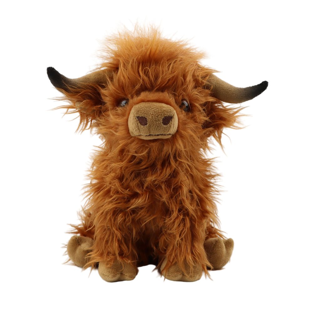 Cute Mini Highland Cow Plushie