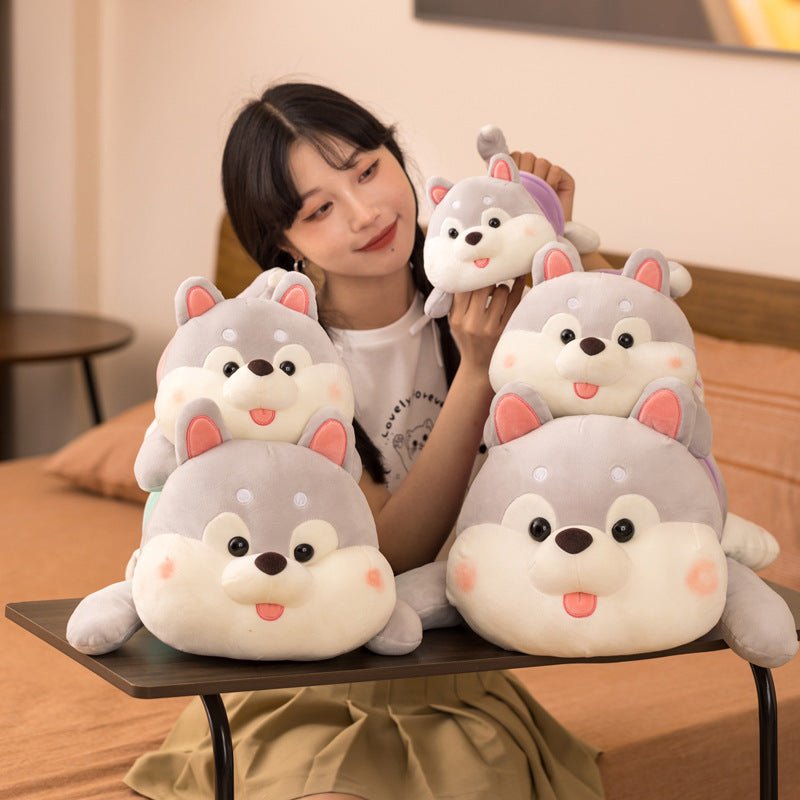Gigi: Giant Husky Body Pillow Plushie
