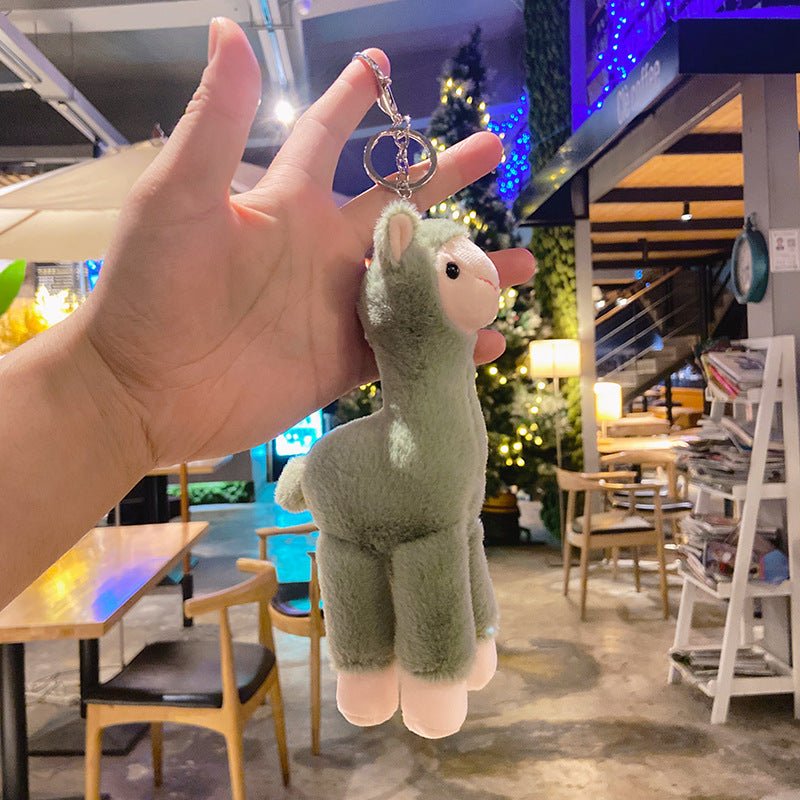 PocketPaca Lil Bean Keychain Plush | Kawaii Keychain Charm