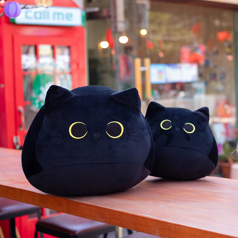 Cookie: Cute Toothless Cat Plush | 21"