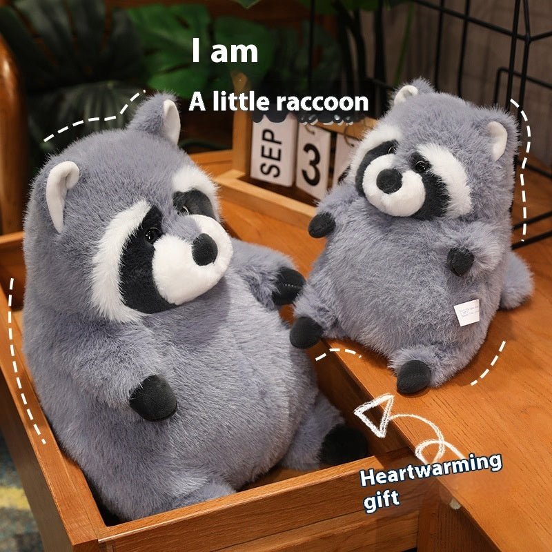 Troublemaker: Funny Baby Raccoon Plushie