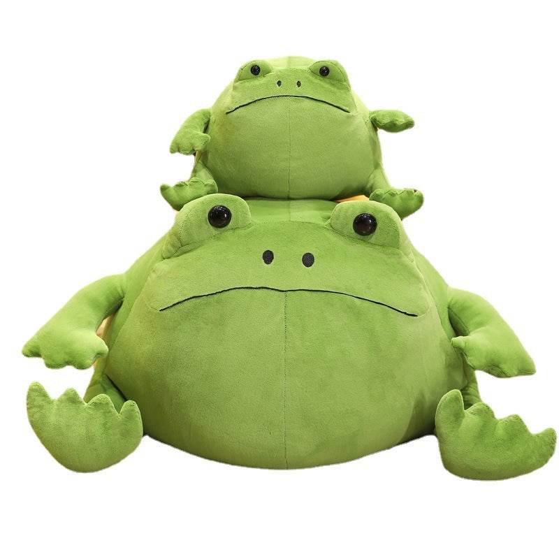 Gigi: Giant Chubby Frog Plushie | Weighted Stuffed Animal Frog