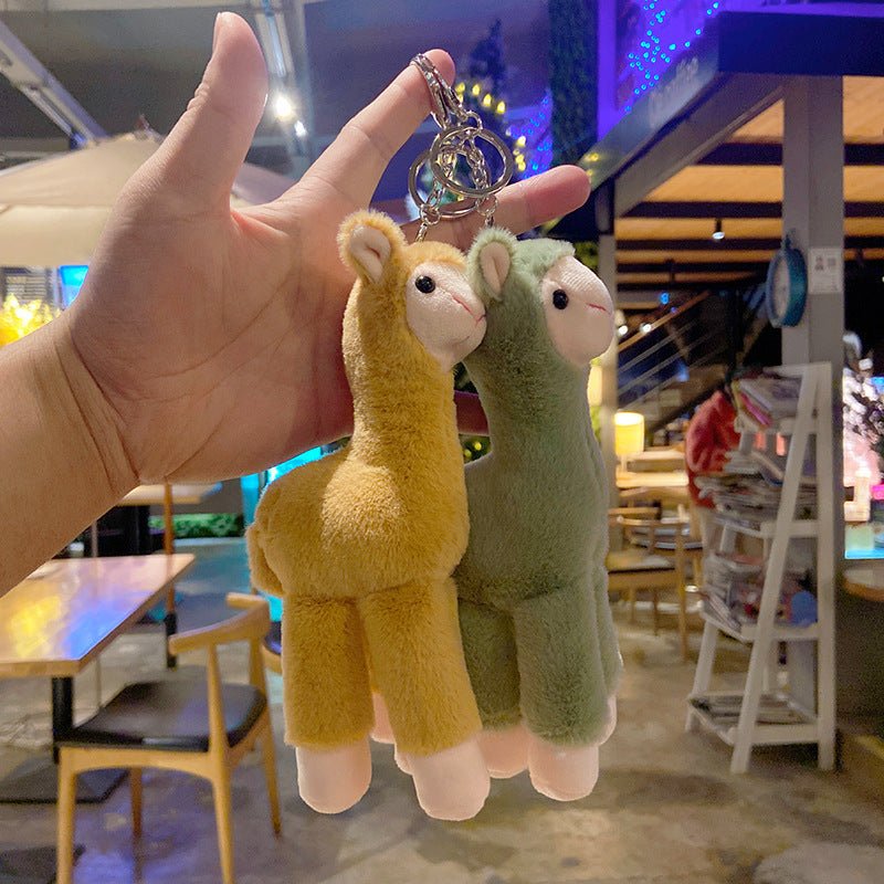 PocketPaca Lil Bean Keychain Plush | Kawaii Keychain Charm