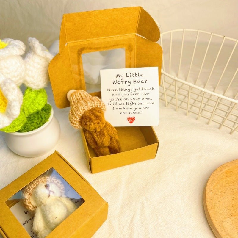 Mini Pocket Teddy Bear Gift Box