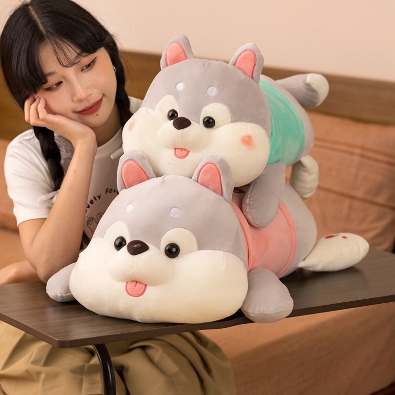 Gigi: Giant Husky Body Pillow Plushie