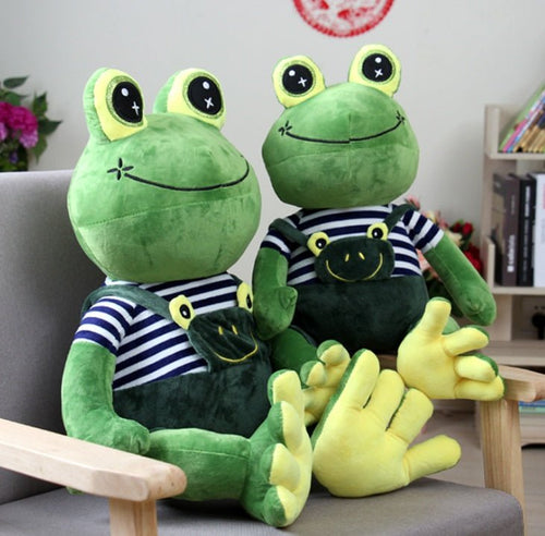 Big Slime: Giant Chubby Frog Plushie | Stuffed animal Frog