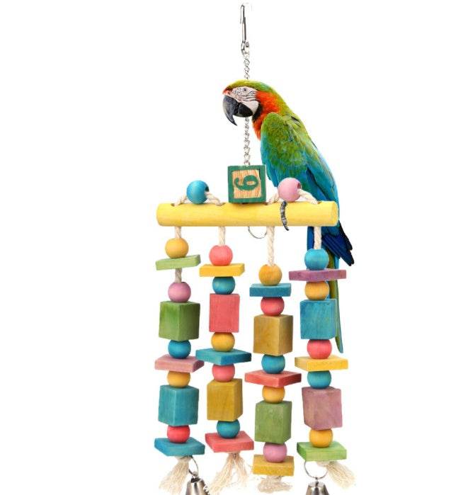 Hanging Bells Bird Swing