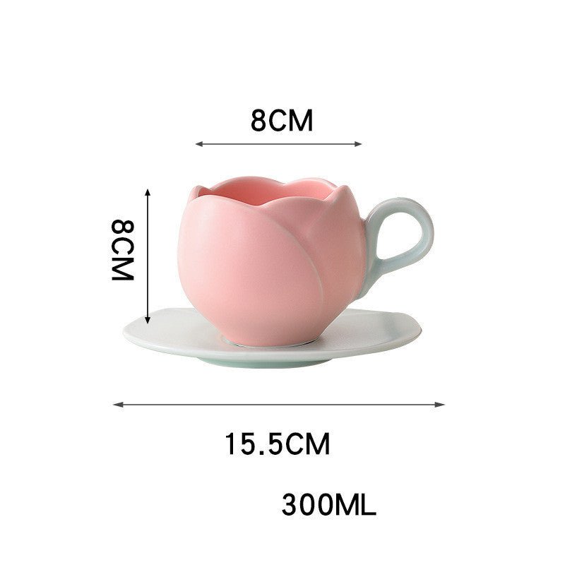 Retro Tulip Cup+ Saucer