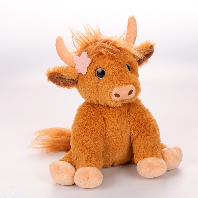 Scottish Mini Highland Cow Plushie