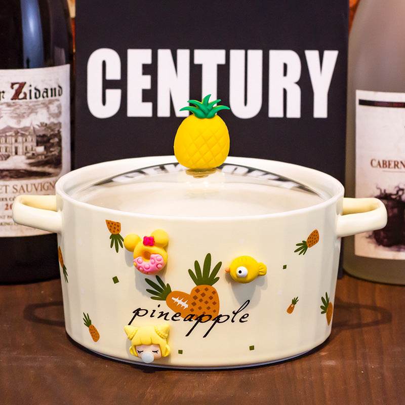 Kawaii Ceramic Ramen Bowl