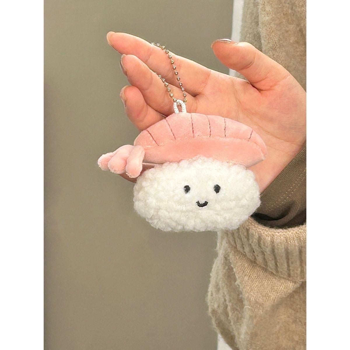 Squishy Shrimp Pal Keychain