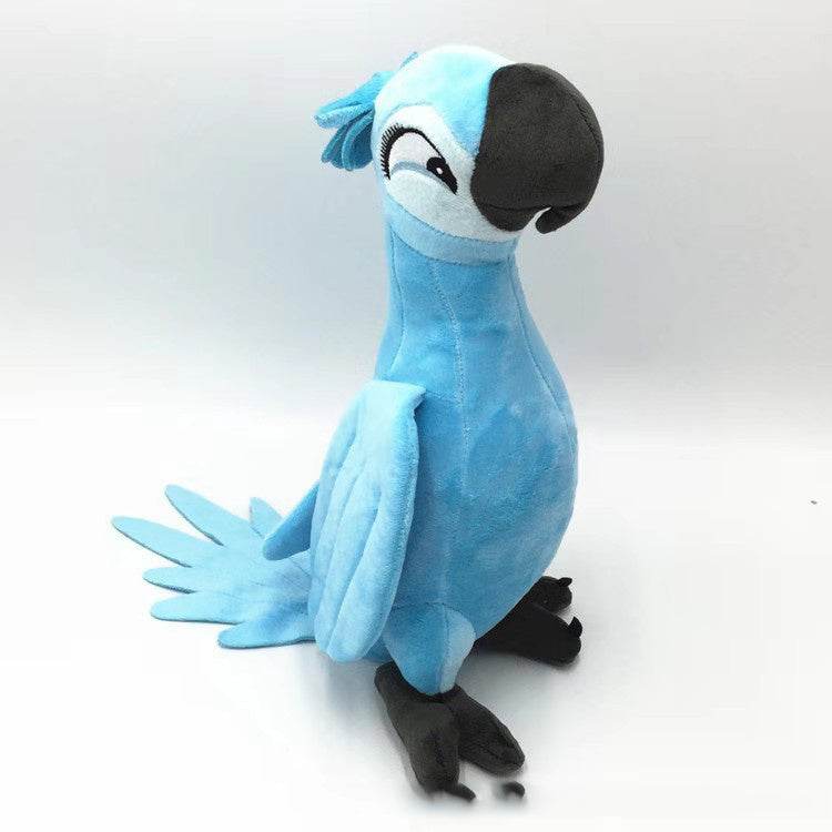 Rare Blue Parrot Stuffed Animal | Stuffed Hyacinth Macaw Parrot